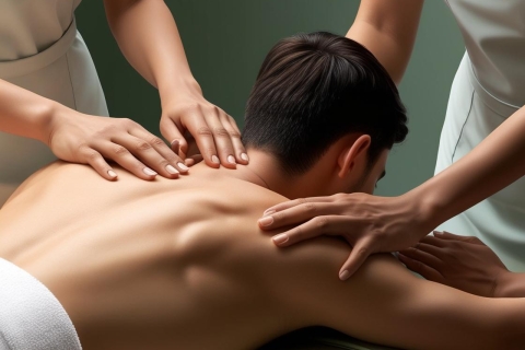 Massage 4 hand 