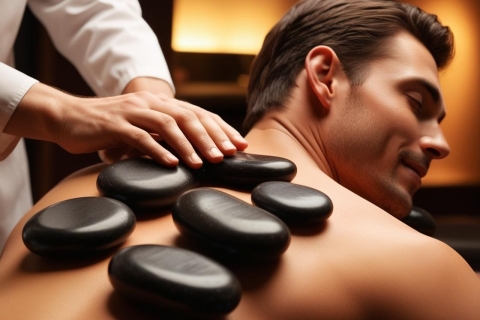 Massage đá nóng 